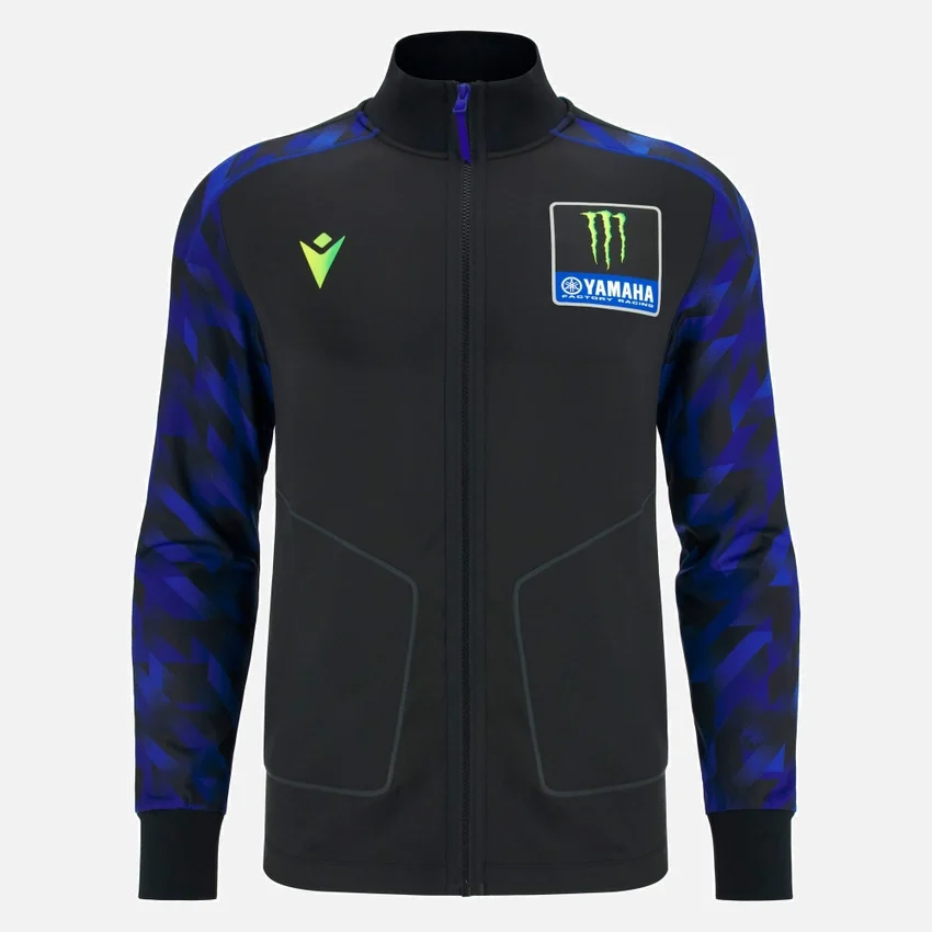 Sudadera con cremallera completa Monster Energy Yamaha MotoGP 2026 para hombre Sudadera con cremallera completa Monster Energy Yamaha MotoGP 2026 para hombre