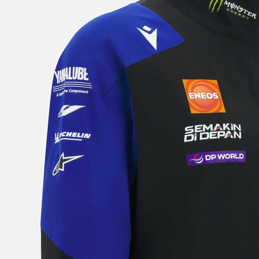 Sudadera con cremallera completa Monster Energy Yamaha MotoGP 2026 Woman Team Replica Sudadera con cremallera completa Monster Energy Yamaha MotoGP 2026 Woman Team Replica