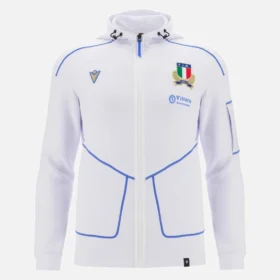 Sudadera con cremallera completa para adultos Italia Rugby 2025/26 Athleisure