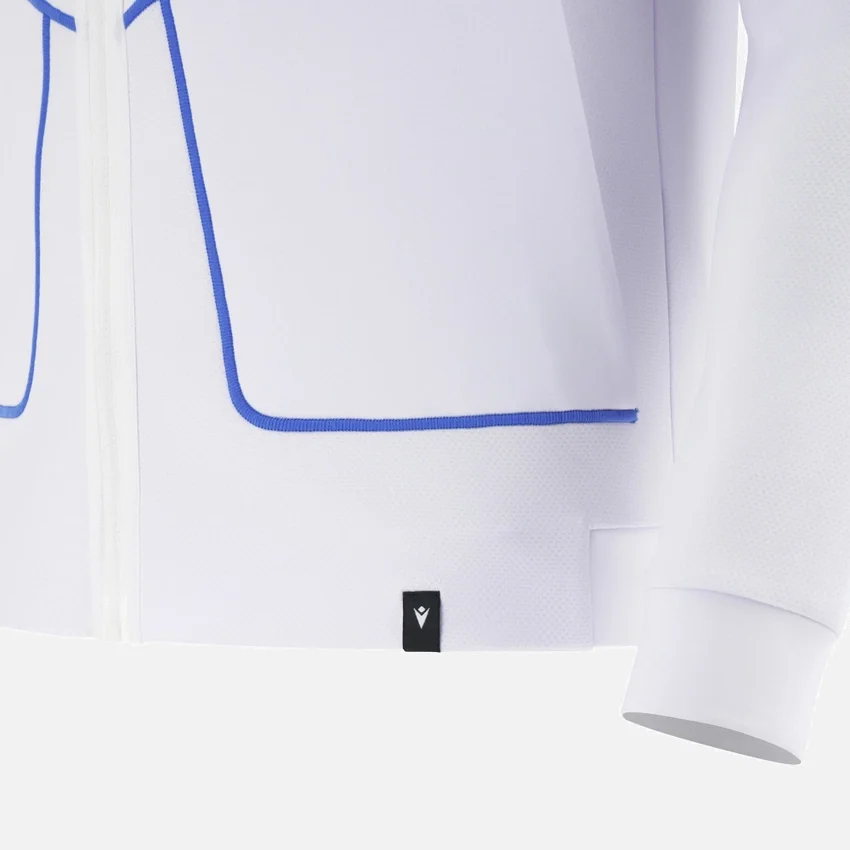 Sudadera con cremallera completa para adultos Italia Rugby 2025/26 Athleisure Sudadera con cremallera completa para adultos Italia Rugby 2025/26 Athleisure