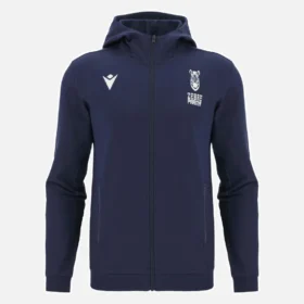 Sudadera con cremallera completa para adultos Zebre Parma 2025/26 Sudadera con cremallera completa para adultos Zebre Parma 2025/26