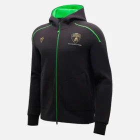 Sudadera con cremallera completa para hombre de Automobili Lamborghini Squadra Corse Sudadera con cremallera completa para hombre de Automobili Lamborghini Squadra Corse