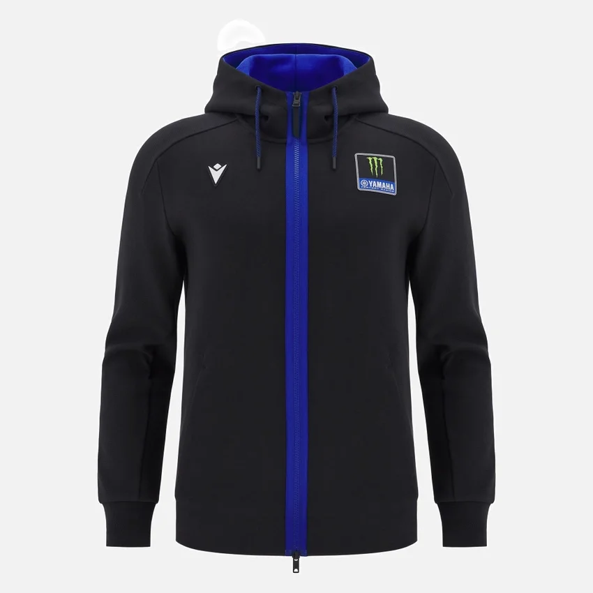 Sudadera con cremallera completa para hombre Yamaha Factory Racing 2025 Sudadera con cremallera completa para hombre Yamaha Factory Racing 2025