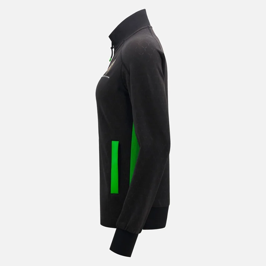 Sudadera con cremallera completa para mujer de Automobili Lamborghini Squadra Corse Sudadera con cremallera completa para mujer de Automobili Lamborghini Squadra Corse