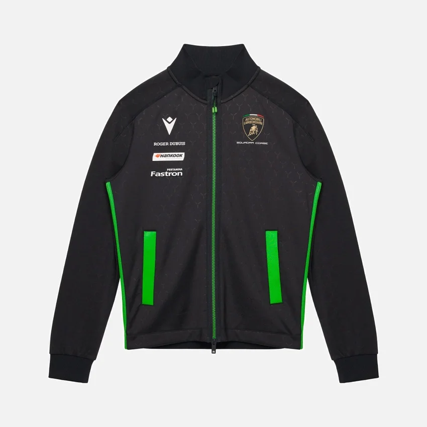 Sudadera con cremallera completa para niños de Automobili Lamborghini Squadra Corse Sudadera con cremallera completa para niños de Automobili Lamborghini Squadra Corse