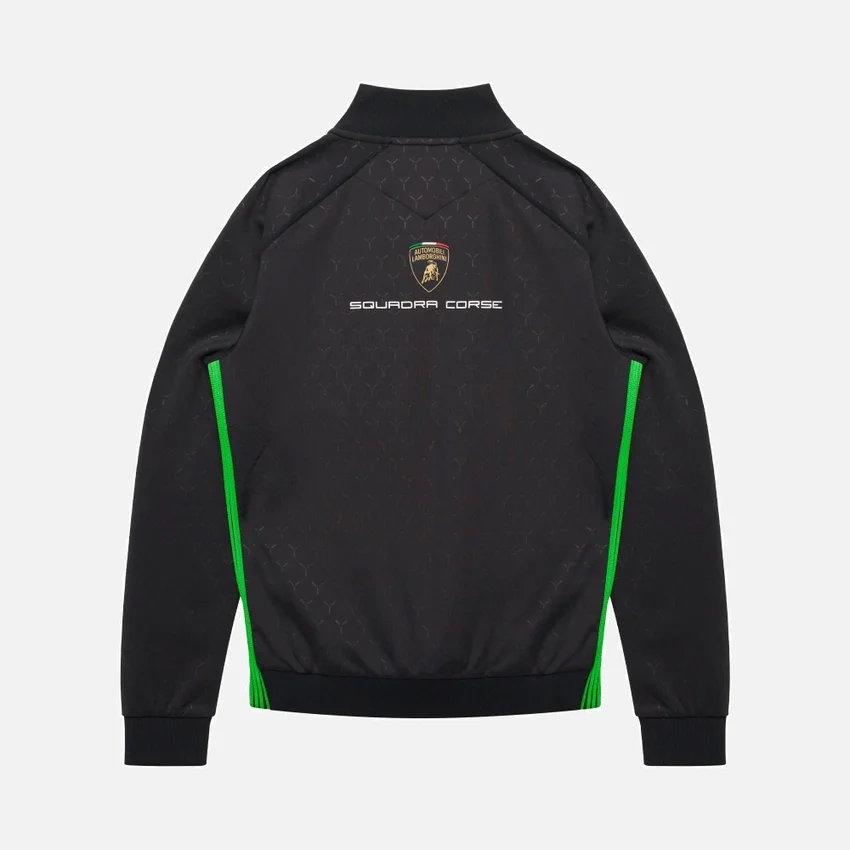 Sudadera con cremallera completa para niños de Automobili Lamborghini Squadra Corse Sudadera con cremallera completa para niños de Automobili Lamborghini Squadra Corse