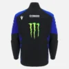 Sudadera con cremallera completa réplica del equipo Monster Energy Yamaha MotoGP 2026 Sudadera con cremallera completa réplica del equipo Monster Energy Yamaha MotoGP 2026