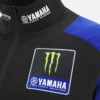 Sudadera con cremallera completa réplica del equipo Monster Energy Yamaha MotoGP 2026 Sudadera con cremallera completa réplica del equipo Monster Energy Yamaha MotoGP 2026