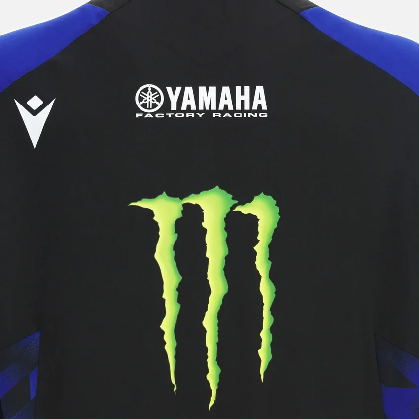 Sudadera con cremallera completa réplica del equipo Monster Energy Yamaha MotoGP 2026 Sudadera con cremallera completa réplica del equipo Monster Energy Yamaha MotoGP 2026