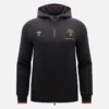 Sudadera con cremallera completa tricolor negra para hombre de Automobili Lamborghini Squadra Corse Sudadera con cremallera completa tricolor negra para hombre de Automobili Lamborghini Squadra Corse