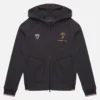 Sudadera con cremallera completa tricolor negra para niños de Automobili Lamborghini Squadra Corse Sudadera con cremallera completa tricolor negra para niños de Automobili Lamborghini Squadra Corse