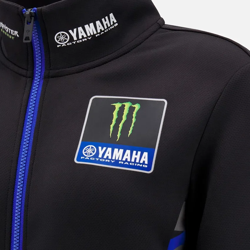 Sudadera con cremallera completa Yamaha Factory Racing 2025 para mujer Sudadera con cremallera completa Yamaha Factory Racing 2025 para mujer