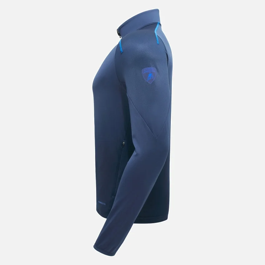 Sudadera con cremallera de 1/4 para hombre de Automobili Lamborghini Sudadera con cremallera de 1/4 para hombre de Automobili Lamborghini