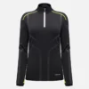 Sudadera con cremallera de 1/4 para mujer de Automobili Lamborghini Sudadera con cremallera de 1/4 para mujer de Automobili Lamborghini