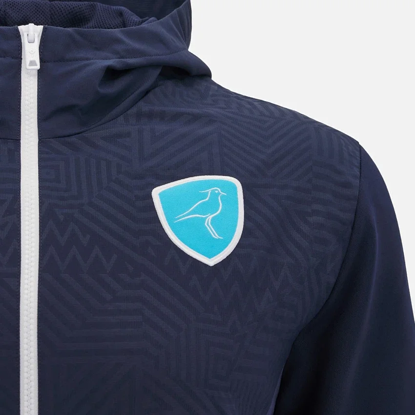 Sudadera de calentamiento con cremallera completa para adultos Uruguay Rugby 2025/26 Sudadera de calentamiento con cremallera completa para adultos Uruguay Rugby 2025/26