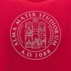 Sudadera de cuello redondo sin cepillar roja de la colección Unibo para Adultos Sudadera de cuello redondo sin cepillar roja de la colección Unibo para Adultos