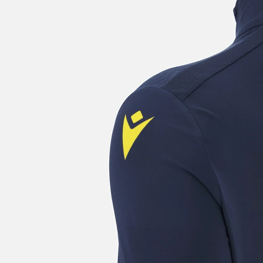 Sudadera de entrenamiento con cremallera de 1/4 para adultos Zebre Parma 2025/26 Sudadera de entrenamiento con cremallera de 1/4 para adultos Zebre Parma 2025/26