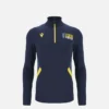 Sudadera de entrenamiento Zebre Parma 2025/26 Junior con cremallera de 1/4 Sudadera de entrenamiento Zebre Parma 2025/26 Junior con cremallera de 1/4