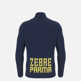 Sudadera de entrenamiento Zebre Parma 2025/26 Junior con cremallera de 1/4