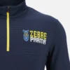 Sudadera de entrenamiento Zebre Parma 2025/26 Junior con cremallera de 1/4 Sudadera de entrenamiento Zebre Parma 2025/26 Junior con cremallera de 1/4