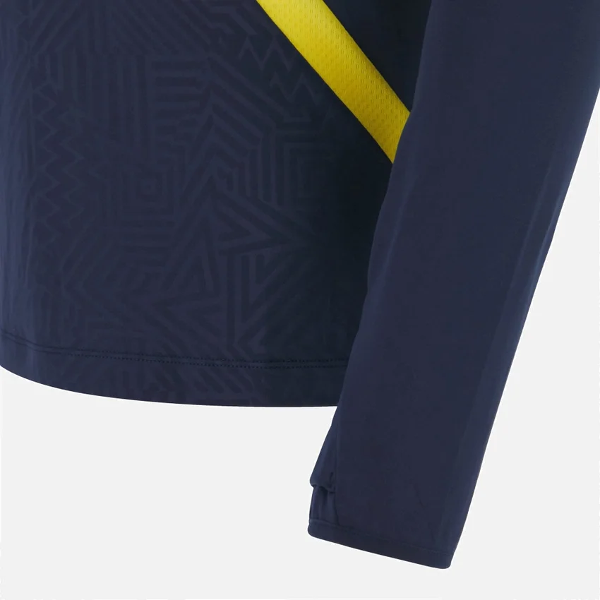 Sudadera de entrenamiento Zebre Parma 2025/26 Junior con cremallera de 1/4 Sudadera de entrenamiento Zebre Parma 2025/26 Junior con cremallera de 1/4
