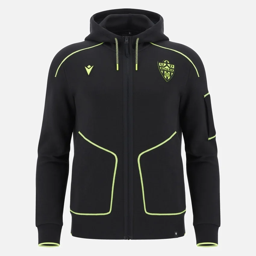 Sudadera de viaje para adultos UD Almería 2025/26 Athleisure Sudadera de viaje para adultos UD Almería 2025/26 Athleisure