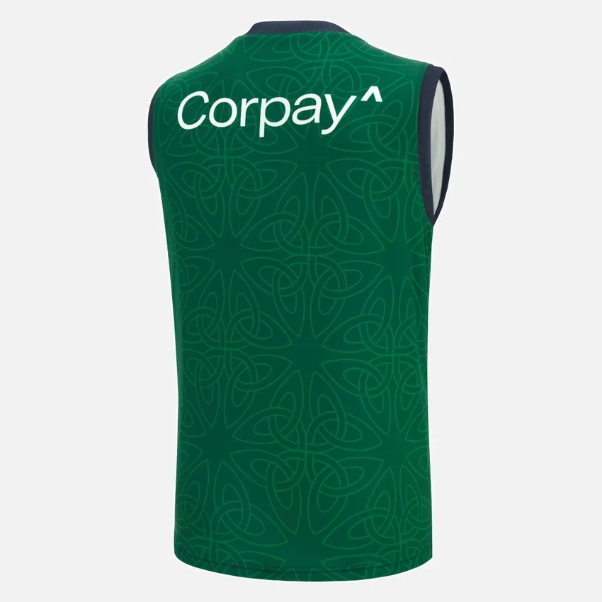 Sudadera sin mangas con capucha del equipo de críquet de Irlanda 2026/28 ODI Sudadera sin mangas con capucha del equipo de críquet de Irlanda 2026/28 ODI