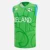 Sudadera sin mangas con capucha del equipo de críquet de Irlanda para la Copa del Mundo 2026 T-20 Sudadera sin mangas con capucha del equipo de críquet de Irlanda para la Copa del Mundo 2026 T-20