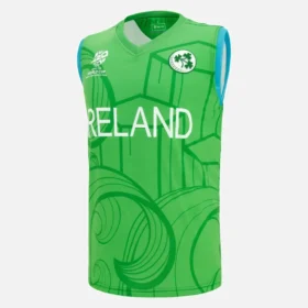 Sudadera sin mangas con capucha del equipo de críquet de Irlanda para la Copa del Mundo 2026 T-20