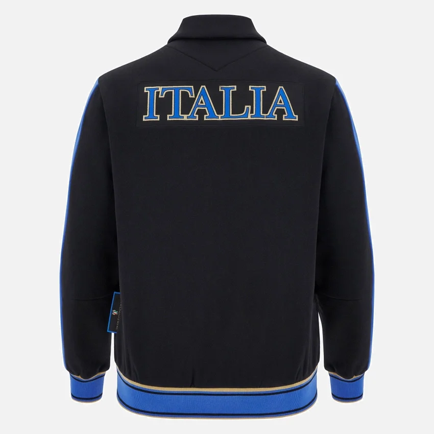 Sudadera universitaria de la línea para adultos Italia Rugby 2025/26 Sudadera universitaria de la línea para adultos Italia Rugby 2025/26