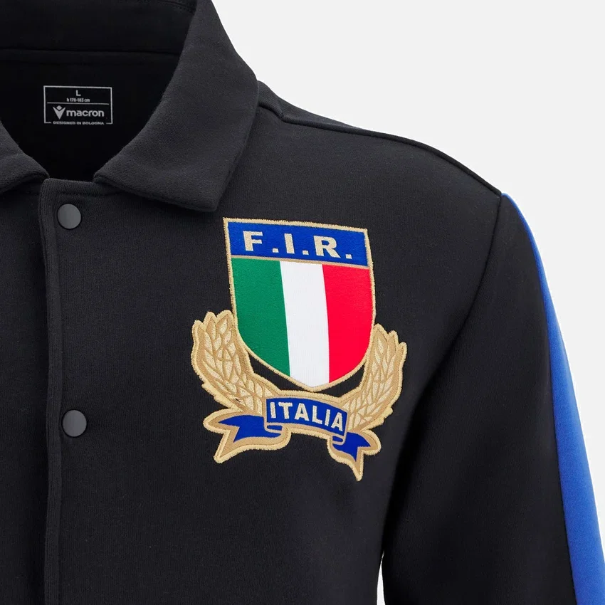 Sudadera universitaria de la línea para adultos Italia Rugby 2025/26 Sudadera universitaria de la línea para adultos Italia Rugby 2025/26