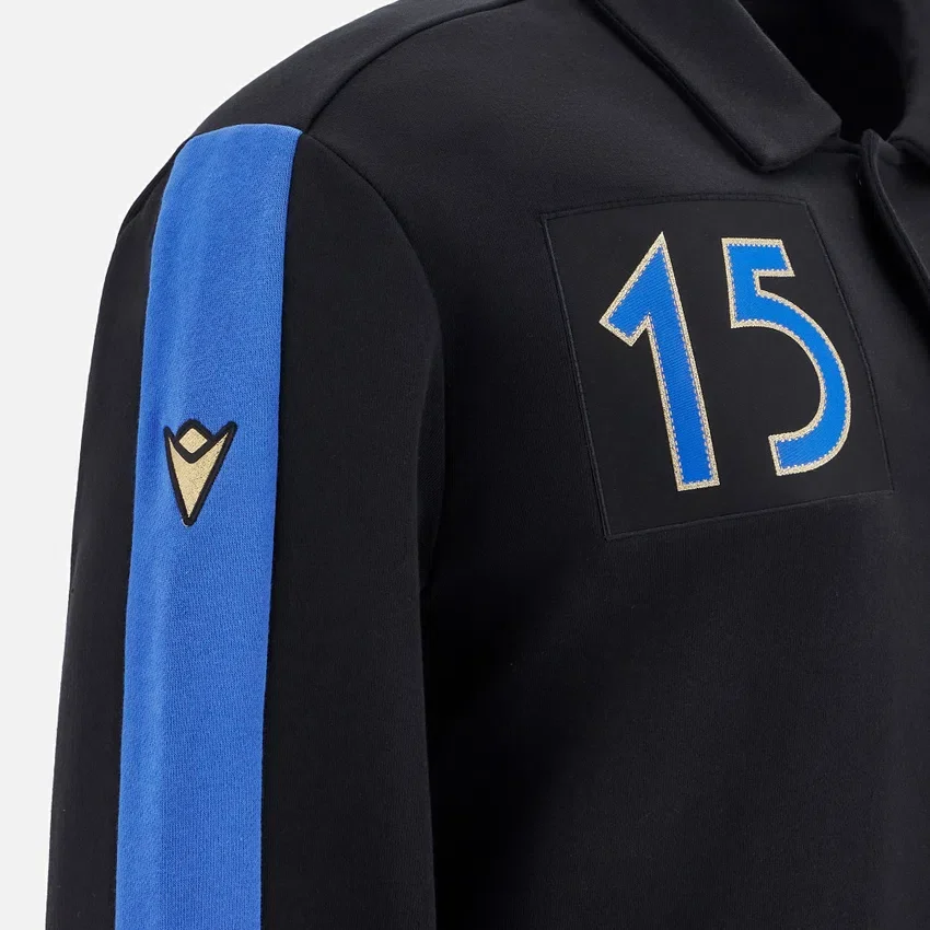 Sudadera universitaria de la línea para adultos Italia Rugby 2025/26 Sudadera universitaria de la línea para adultos Italia Rugby 2025/26