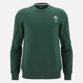 Sudadera verde para aficionados del Welsh Rugby 2025/26 Sudadera verde para aficionados del Welsh Rugby 2025/26