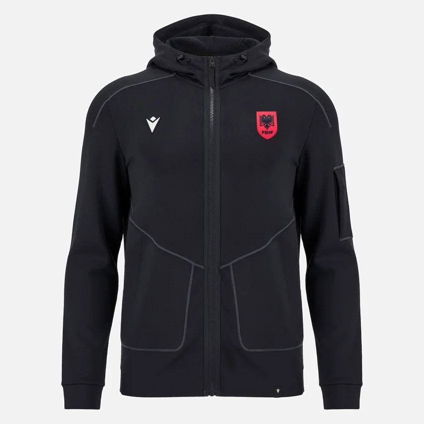 Sudaderas Con Capucha Athleisure de la selección nacional de Albania FSHF 2026/27 para hombre Sudaderas Con Capucha Athleisure de la selección nacional de Albania FSHF 2026/27 para hombre