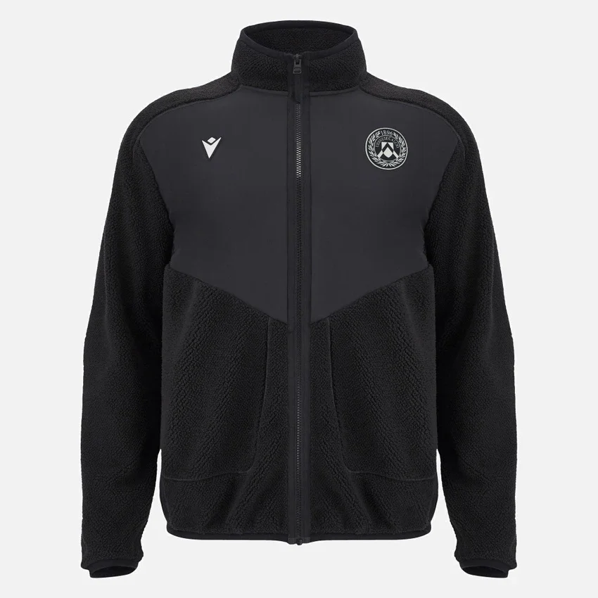 Udinese Calcio 2025/26 Chaqueta Athleisure Teddy con cremallera completa de estilo deportivo para adultos Udinese Calcio 2025/26 Chaqueta Athleisure Teddy con cremallera completa de estilo deportivo para adultos